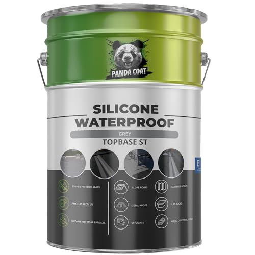 TopBase ST – Silikoninė Hidroizoliacinė Danga, Pilka/Balta, 1-22 kg
