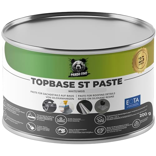 TopBase ST Paste – Silikoninė Sandarinimo Pasta Siūlėms ir Plyšiams, Pilka/Balta, 0.2-1 kg