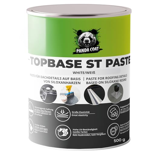 TopBase ST Paste – Silikoninė Sandarinimo Pasta Siūlėms ir Plyšiams, Pilka/Balta, 0.2-1 kg