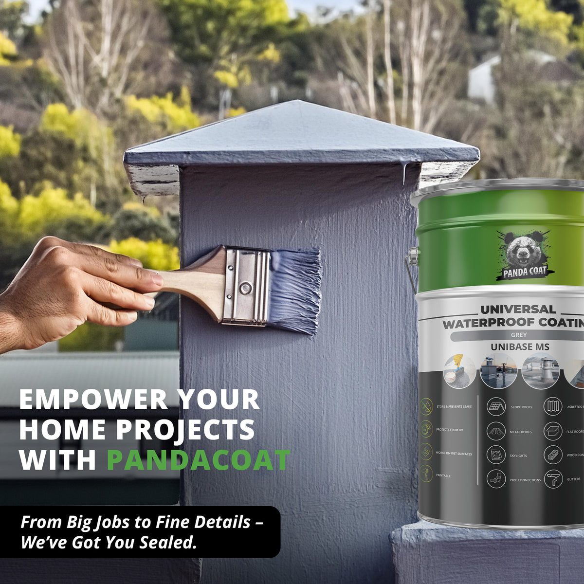 Universal waterproofing UNIBASE MS 1 kg